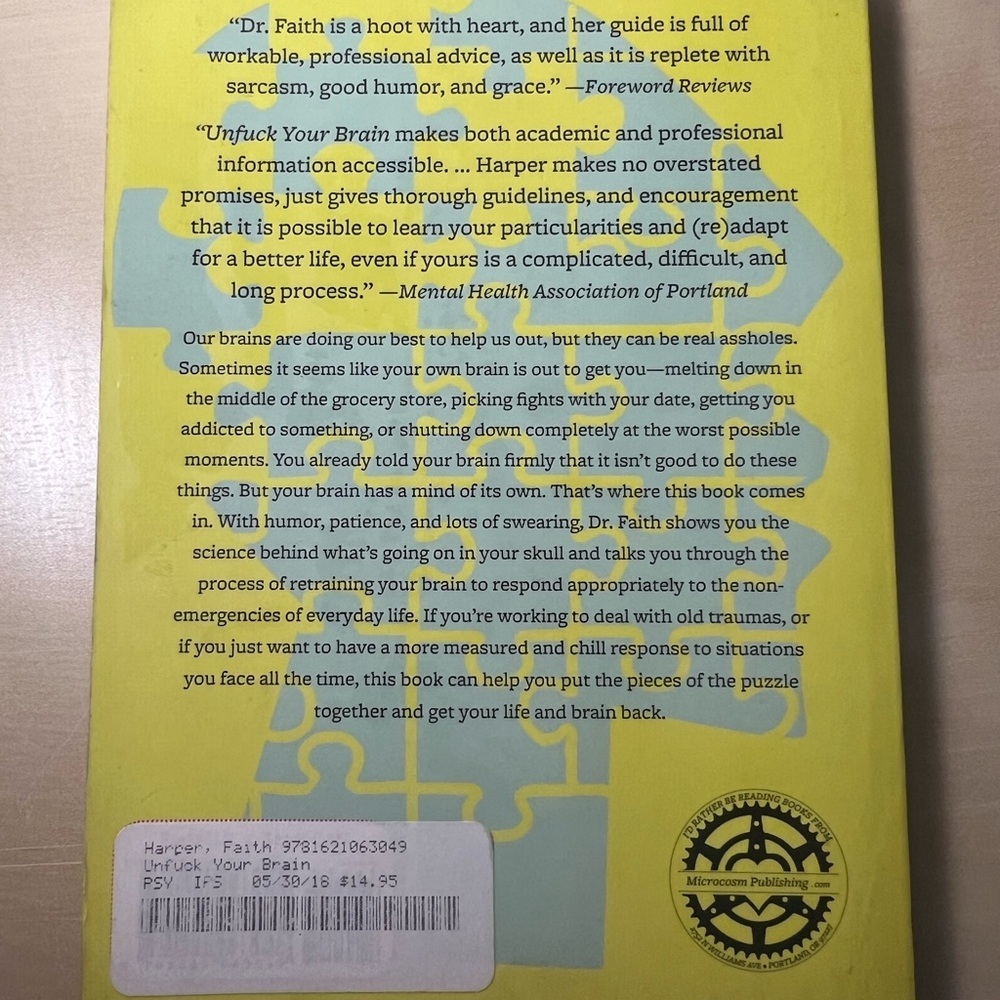 'Unf*ck Your Brain' by Faith G. Harper - Picture 3 of 4